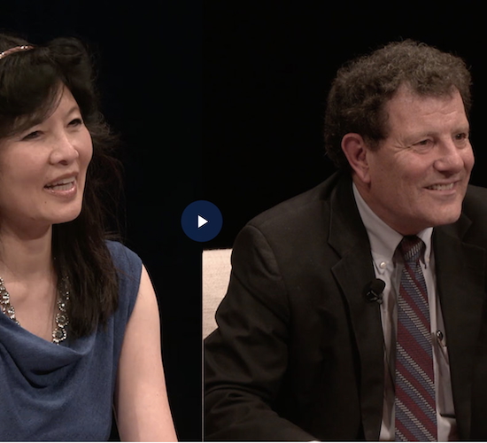 Nicholas Kristof and Sheryl WuDunn on China from 1988 to Now